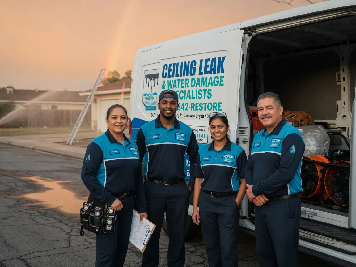 Ceiling Leak Cleanup company in Owaneco, IL